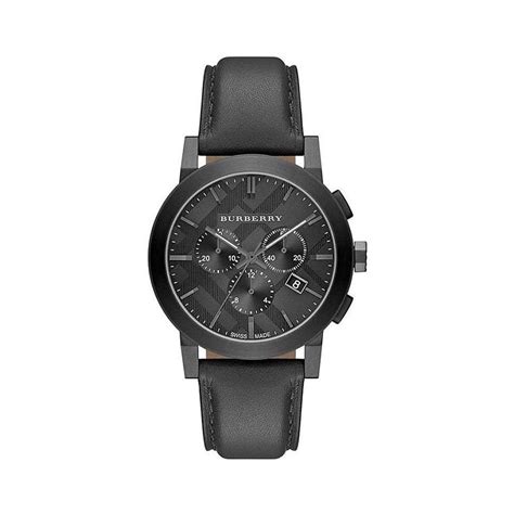 burberry bu9364|Burberry Men's Watch Chronograph The City Black BU9364.